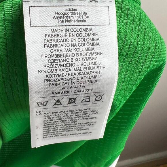 2023/24 Adidas Aeroready Austin FC MLS Soccer Jersey Mens L  Yeti Green & Black - Picture 3 of 9